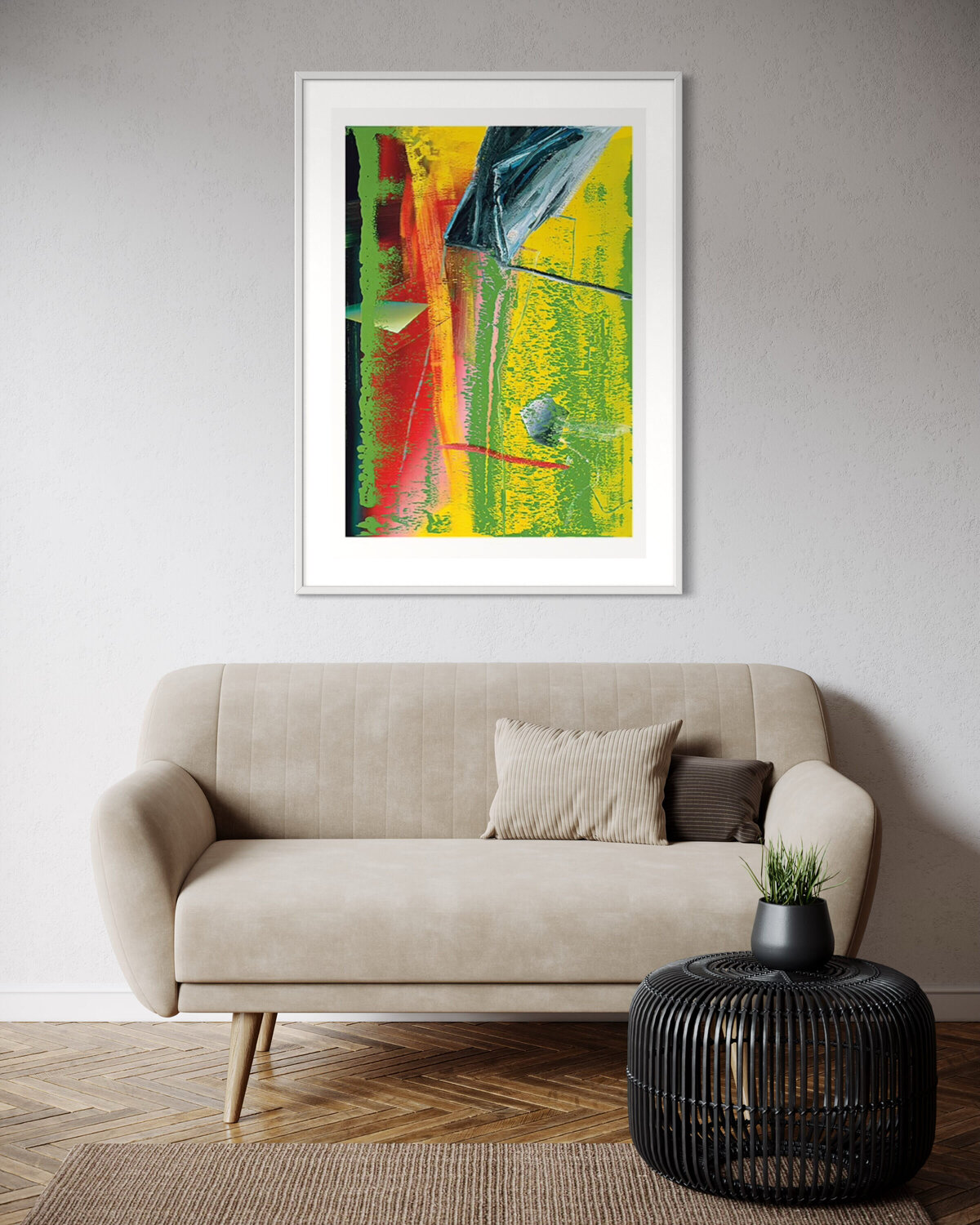 Abstraktes Bild 503 Gerhard Richter Druck zu verkaufen