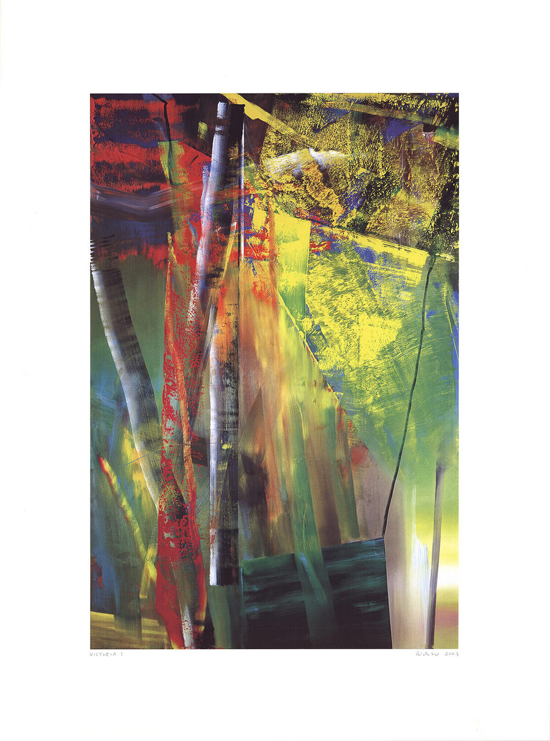 Victoria I Gerhard Richter Stampa in vendita