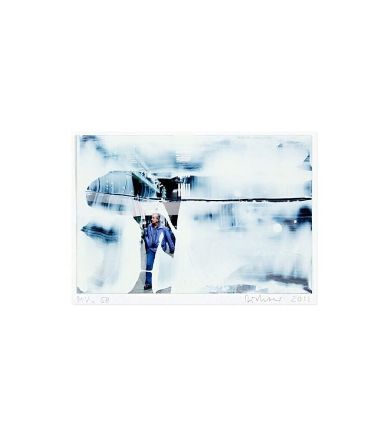M.V 58 Gerhard Richter Origineel schilderij te koop