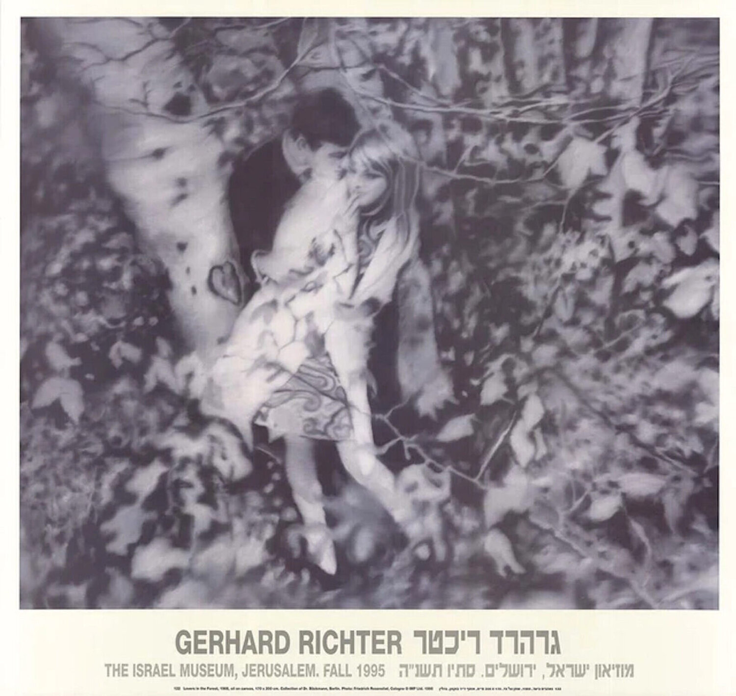 Lovers in the Forest Gerhard Richter Afdruk te koop