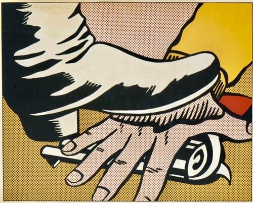 Foot and Hand di Roy Lichtenstein, Stampa in vendita su Singulart