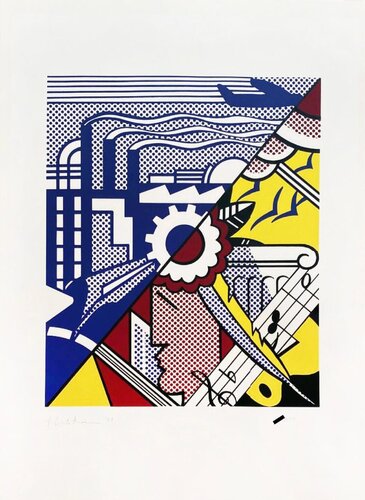 Industry and the Art (II) by Roy Lichtenstein, Print for Sale on Singulart