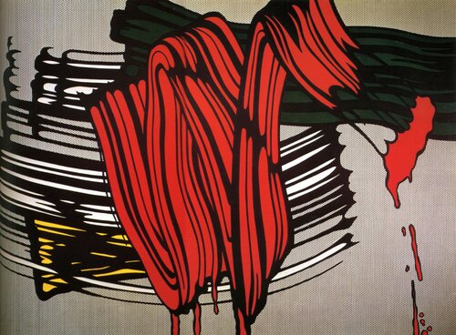 Big Painting No. 6 van Roy Lichtenstein, Afdruk te koop op Singulart