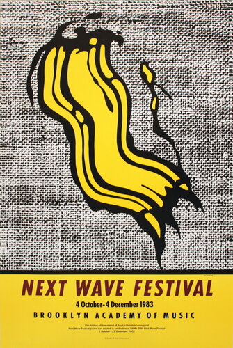 Next Wave Festival van Roy Lichtenstein, Afdruk te koop op Singulart