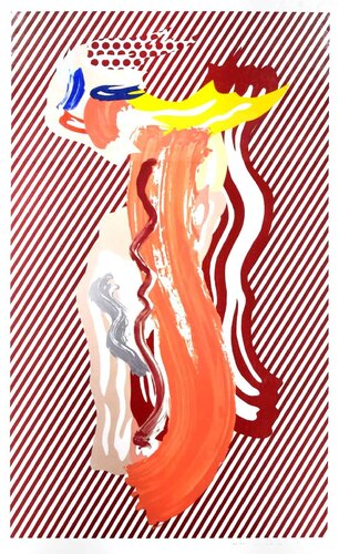 Nude, from Brushstroke Figures Series van Roy Lichtenstein, Afdruk te koop op Singulart