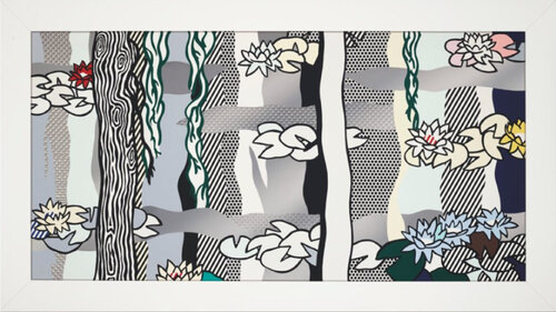Water Lilies with Willows van Roy Lichtenstein, Andere media te koop op Singulart