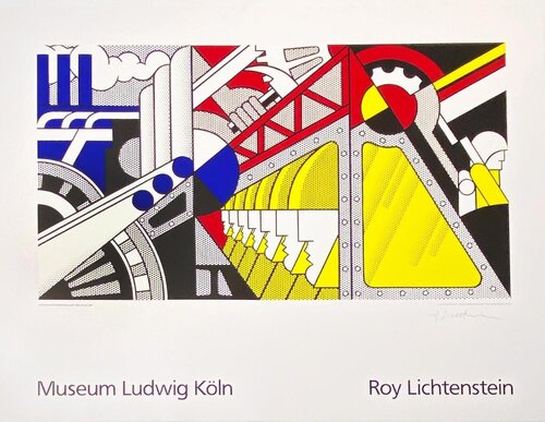 Poster: Museum Ludwig Köln van Roy Lichtenstein, Afdruk te koop op Singulart