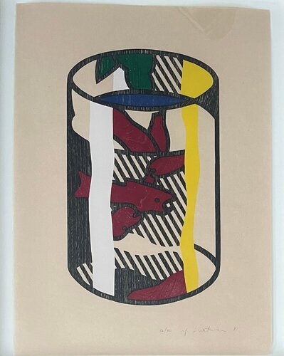 Goldfish Bowl van Roy Lichtenstein, Afdruk te koop op Singulart