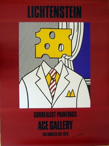 Poster: Ace Gallery van Roy Lichtenstein, Afdruk te koop op Singulart