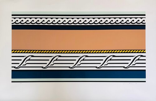 Entablature IV (141) van Roy Lichtenstein, Afdruk te koop op Singulart