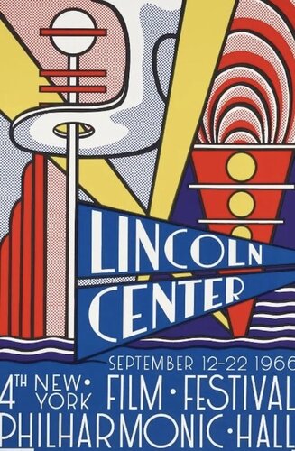Lincoln Center (Poster) van Roy Lichtenstein, Afdruk te koop op Singulart