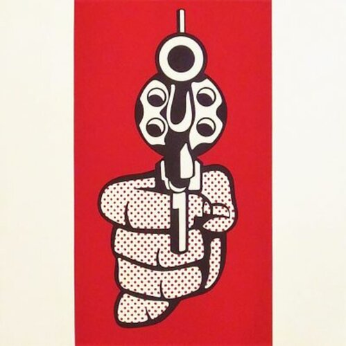 Pistol (Corlett 237) van Roy Lichtenstein, Afdruk te koop op Singulart