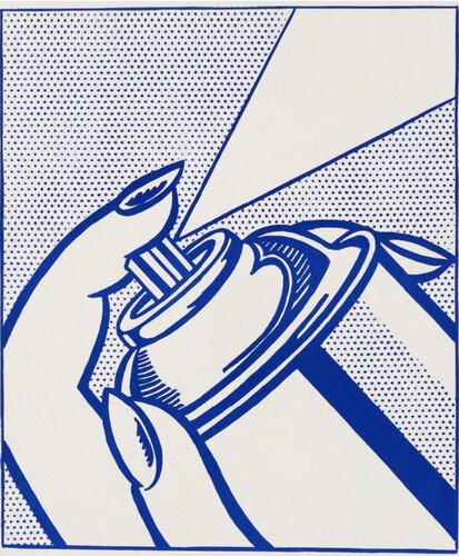 Spray Can van Roy Lichtenstein, Afdruk te koop op Singulart