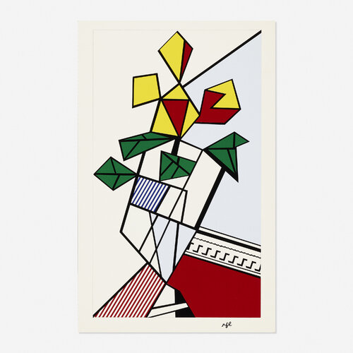 Flowers (Corlett III.46 ) van Roy Lichtenstein, Afdruk te koop op Singulart