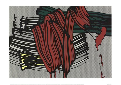 Big Painting #6 van Roy Lichtenstein, Afdruk te koop op Singulart