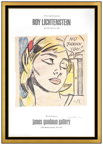 No Thank You van Roy Lichtenstein, Afdruk te koop op Singulart
