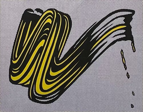 Brushstroke van Roy Lichtenstein, Afdruk te koop op Singulart