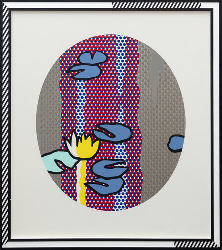 Water Lilies - Blue Lily Pads van Roy Lichtenstein, Afdruk te koop op Singulart