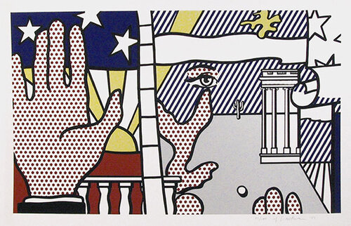 Inaugural Print from the Inaugural Impressions portfolio van Roy Lichtenstein, Afdruk te koop op Singulart