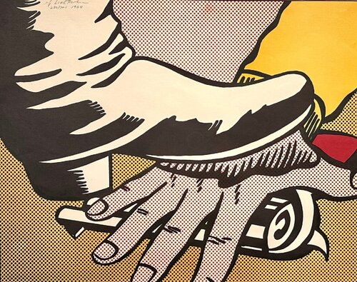 Foot and Hand van Roy Lichtenstein, Afdruk te koop op Singulart