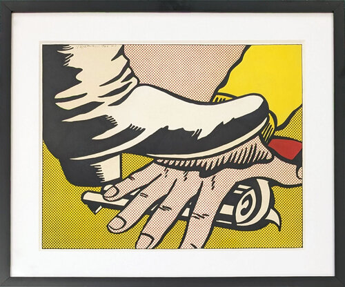 FOOT AND HAND (C. II.4) van Roy Lichtenstein, Afdruk te koop op Singulart