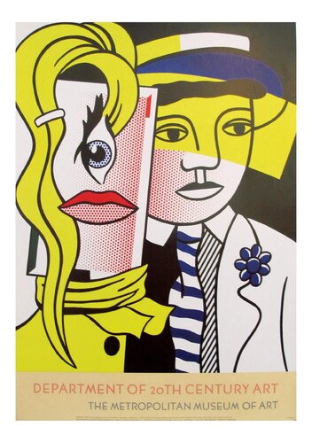 Department of 21st Century Art, Metropolitan Museum van Roy Lichtenstein, Afdruk te koop op Singulart