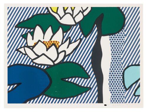 Les Nymphéas van Roy Lichtenstein, Afdruk te koop op Singulart