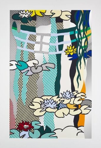 Water Lilies with Japanese Bridge van Roy Lichtenstein, Andere media te koop op Singulart