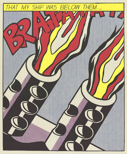 That My Ship Was Below Them (Panel 3) by Roy Lichtenstein, 인쇄 for Sale on Singulart