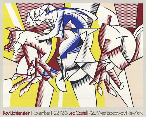 The Red Horseman van Roy Lichtenstein, Afdruk te koop op Singulart