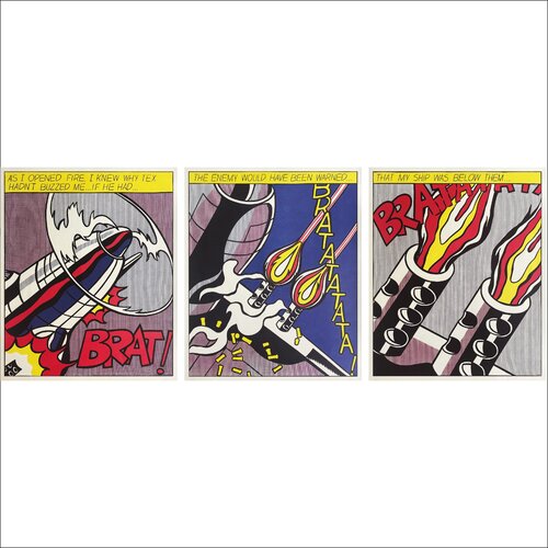 As I Opened Fire by Roy Lichtenstein, 인쇄 for Sale on Singulart