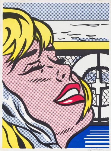 Shipboard Girl von Roy Lichtenstein, Druck kaufen auf Singulart