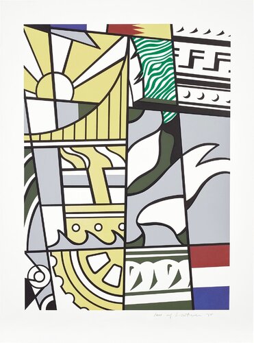 BICENTENNIAL PRINT von Roy Lichtenstein, Druck kaufen auf Singulart
