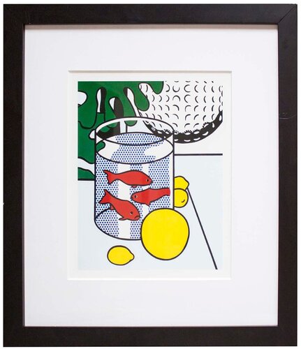 Still Life with Goldfish Bowl von Roy Lichtenstein, Druck kaufen auf Singulart