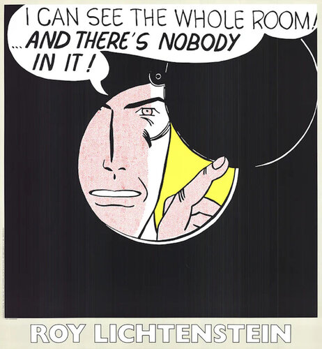 I Can See The Whole Room par Roy Lichtenstein, Édition en vente sur Singulart