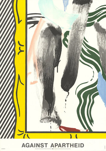 Against Apartheid par Roy Lichtenstein, Édition en vente sur Singulart