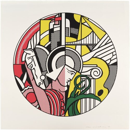 The Solomon R. Guggenheim Museum Poster (C. 83) by Roy Lichtenstein, Print for Sale on Singulart