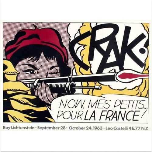 Crak! von Roy Lichtenstein, Druck kaufen auf Singulart
