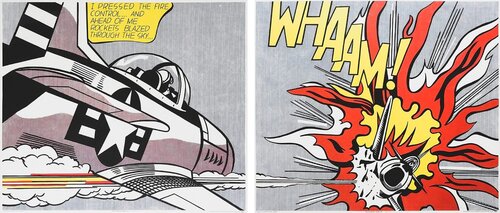 WHAAM! van Roy Lichtenstein, Afdruk te koop op Singulart