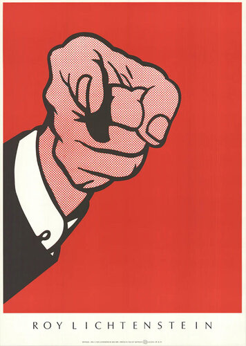 Pointed Finger by Roy Lichtenstein, Print for Sale on Singulart
