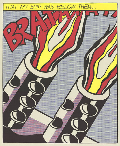 Roy Lichtenstein - That My Ship Was Below Them (Panel 3) - 1997 by Roy Lichtenstein, Print for Sale on Singulart
