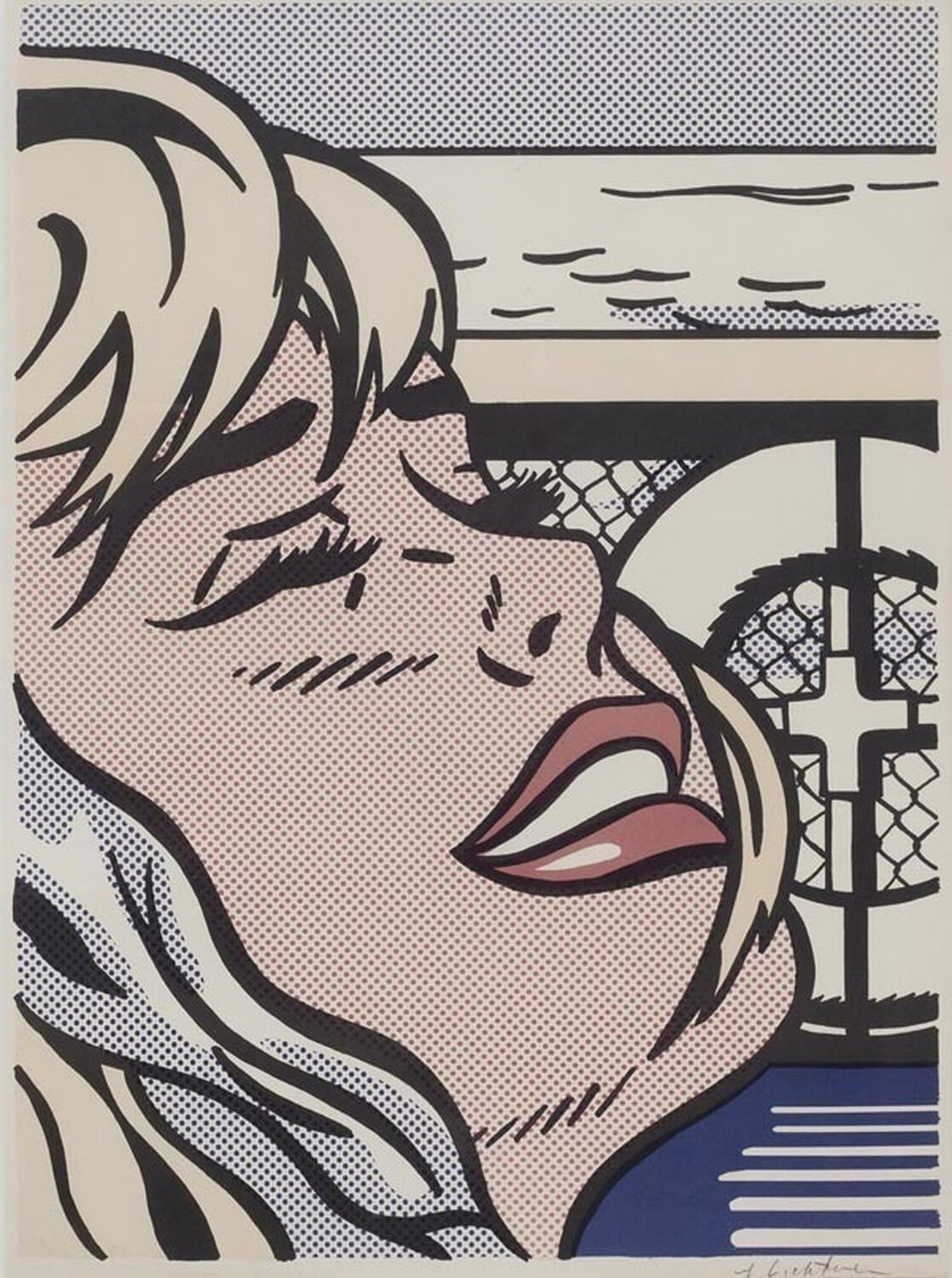 Shipboard Girl Roy Lichtenstein