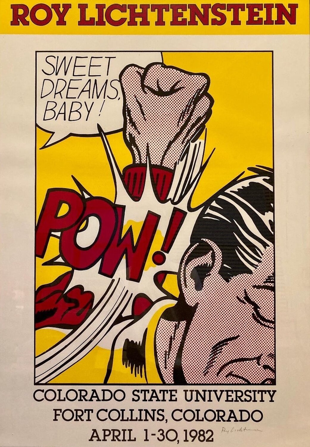 Sweet Dreams Baby Roy Lichtenstein