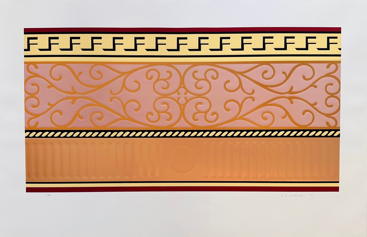Entablature II (139) Roy Lichtenstein