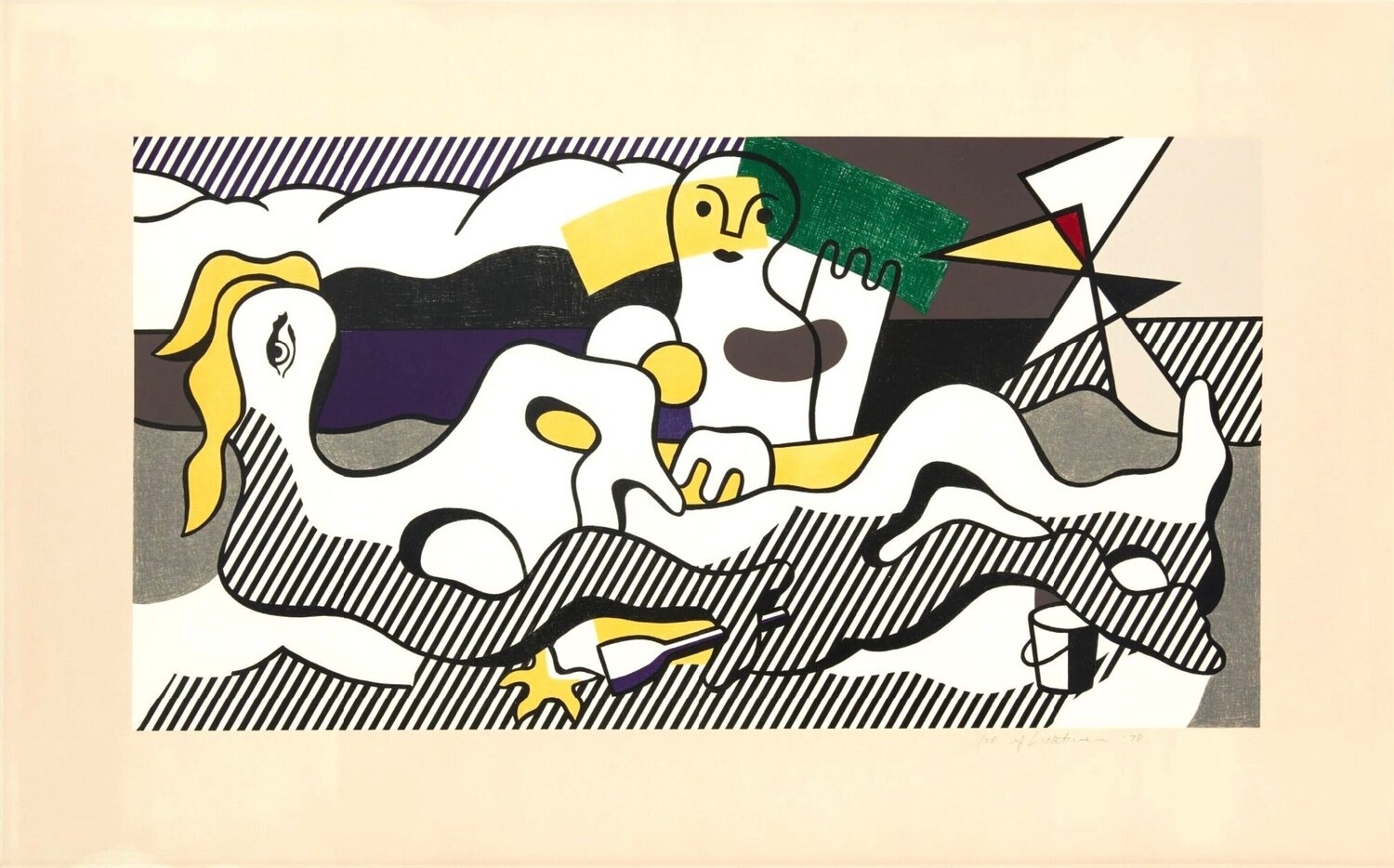 At the Beach Roy Lichtenstein