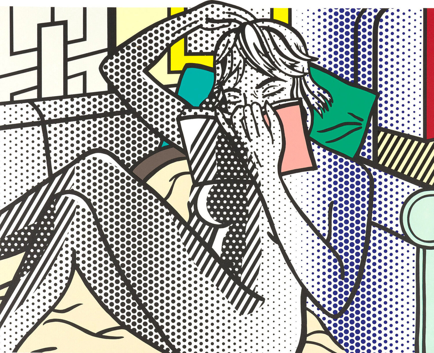 Nude Reading Roy Lichtenstein