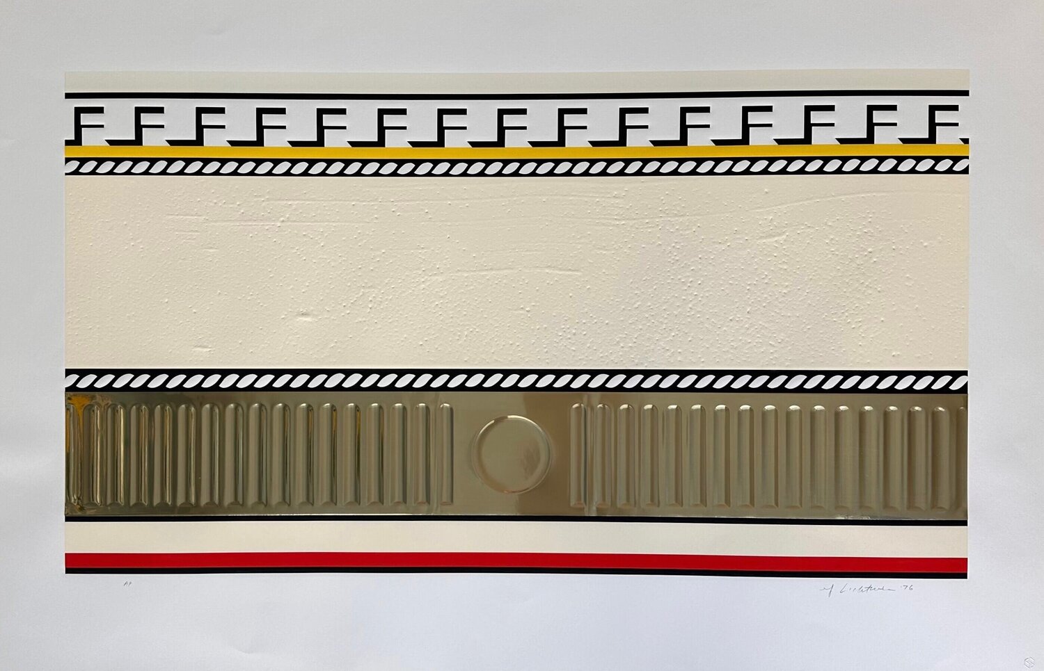 Entablature I (138) Roy Lichtenstein