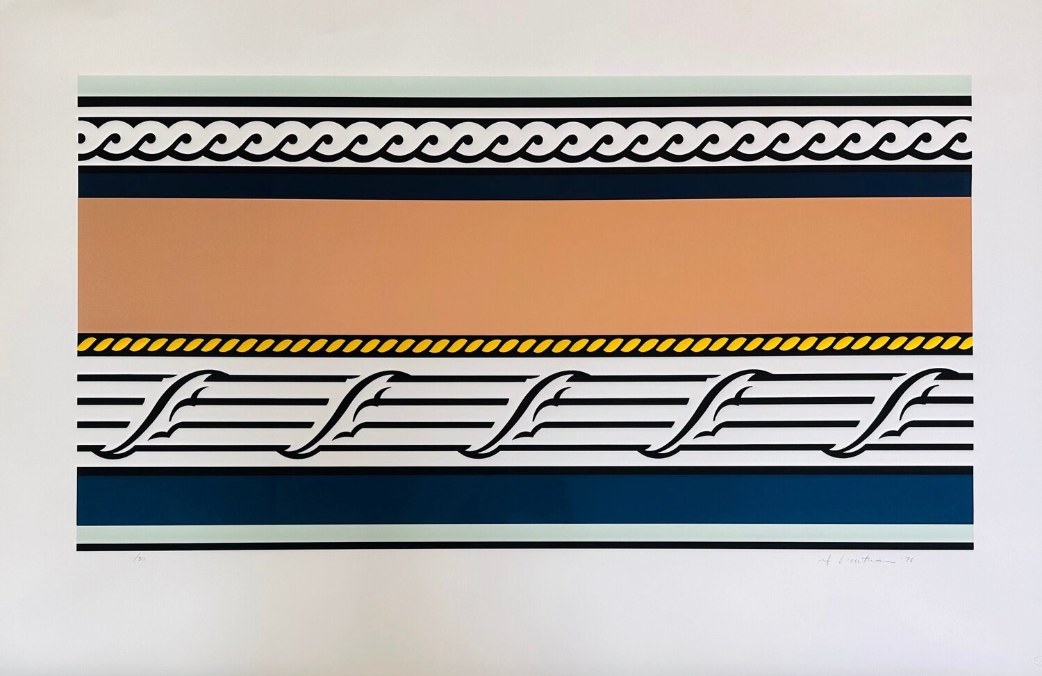 Entablature IV (141) Roy Lichtenstein