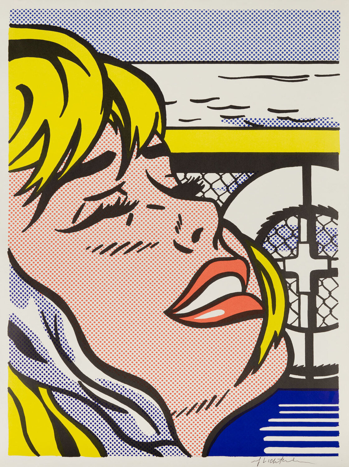 Shipboard Girl Roy Lichtenstein