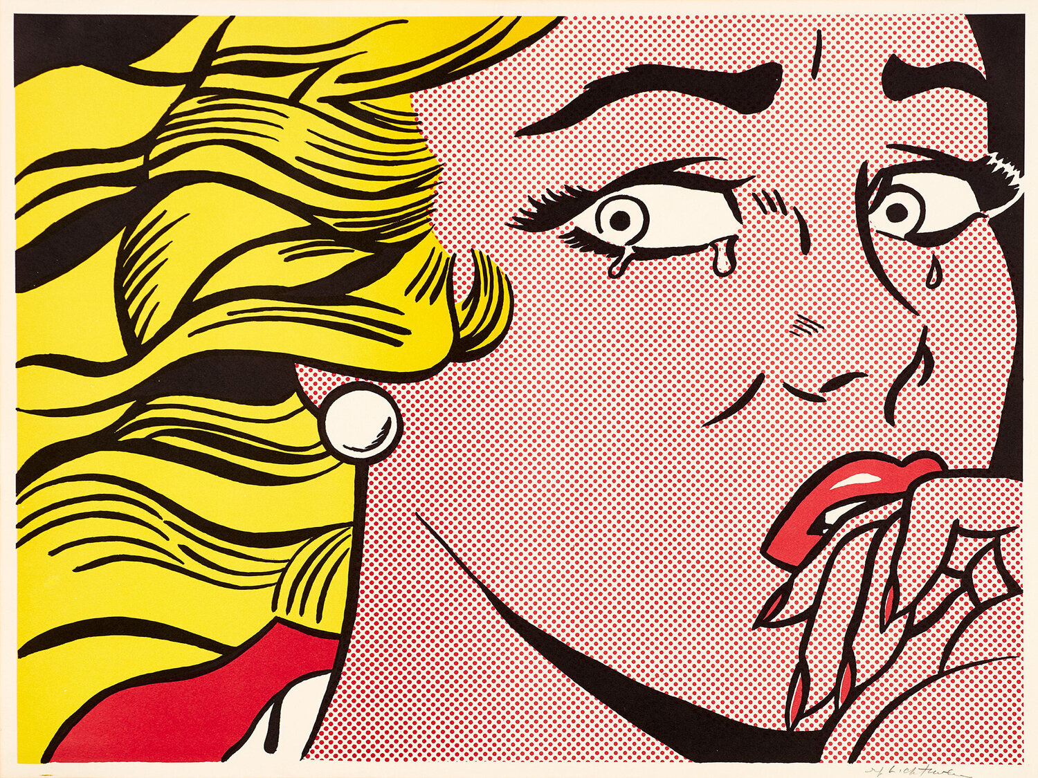 Crying Girl (C. II. 1) Roy Lichtenstein
